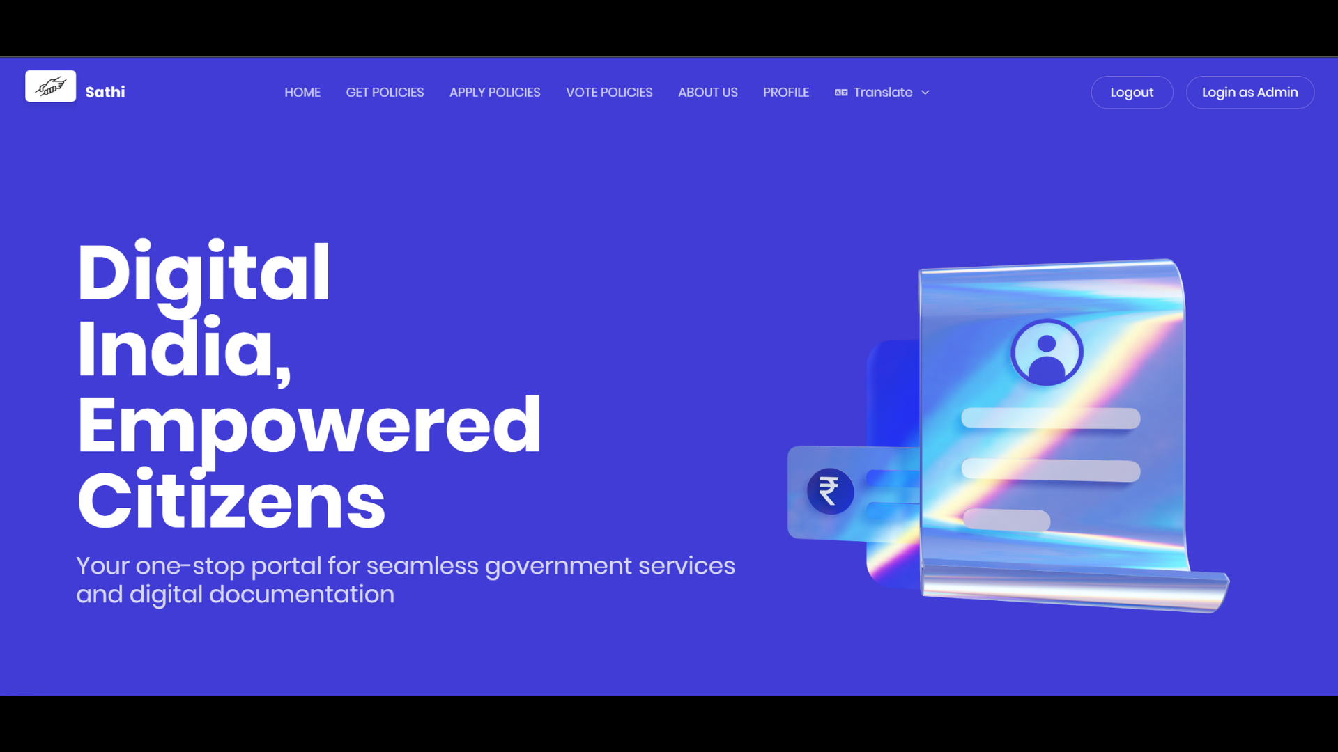 Sathi - E Governance Platform